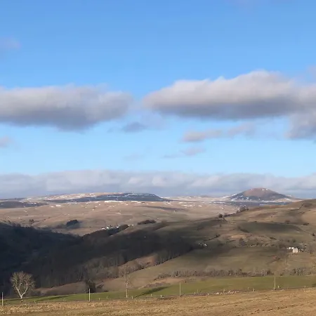 Road 66 In Cantal Marcenat (Cantal)